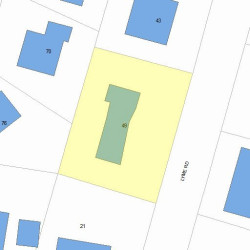49 Lyme Rd, Newton, MA 02465 plot plan