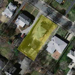 36 Fair Oaks Ave, Newton, MA 02460 aerial view