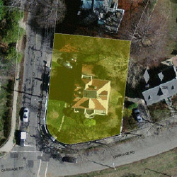 305 Commonwealth Ave, Newton, MA 02459 aerial view