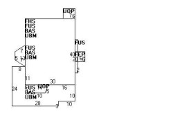 413 Cherry St, Newton, MA 02465 floor plan