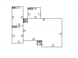 18 Joseph Rd, Newton, MA 02460 floor plan