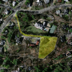 140 Grant Ave, Newton, MA 02459 aerial view