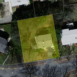16 Roundwood Rd, Newton, MA 02464 aerial view