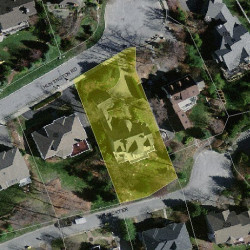 91 Huntington Rd, Newton, MA 02458 aerial view