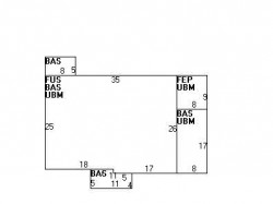 618 Beacon St, Newton, MA 02459 floor plan