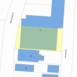 66 Winchester St, Newton, MA 02461 plot plan