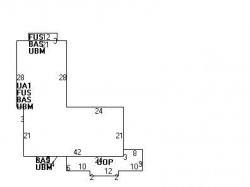 27 George St, Newton, MA 02458 floor plan