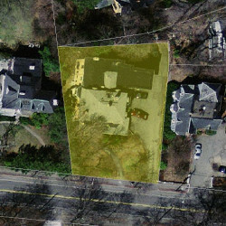 929 Beacon St, Newton, MA 02459 aerial view