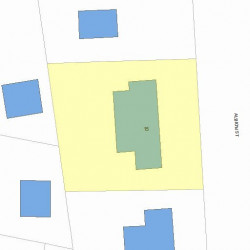 15 Albion St, Newton, MA 02459 plot plan