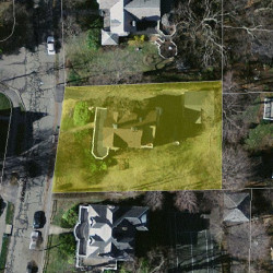 98 Sumner St, Newton, MA 02459 aerial view