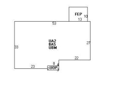 210 Cotton St, Newton, MA 02458 floor plan