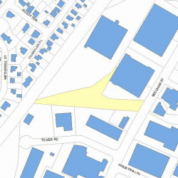 181 Needham St, Newton, MA 02464 plot plan