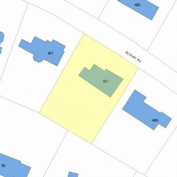 491 Dudley Rd, Newton, MA 02459 plot plan