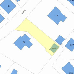 26 Chase St, Newton, MA 02459 plot plan