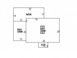 336 Woodward St, Newton, MA 02468 floor plan