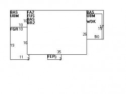 11 Garner St, Newton, MA 02459 floor plan