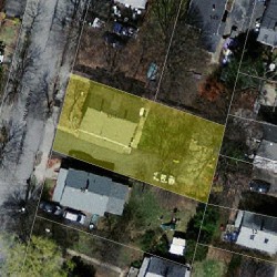 12 Williams St, Newton, MA 02464 aerial view