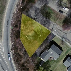 1 Quinobequin Rd, Newton, MA 02462 aerial view