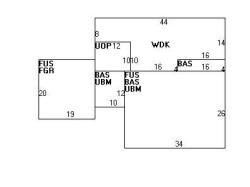 372 Waban Ave, Newton, MA 02468 floor plan