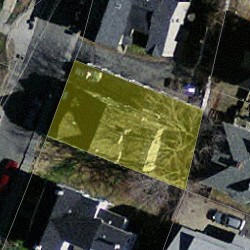 18 Nonantum Pl, Newton, MA 02458 aerial view