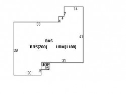 88 Bound Brook Rd, Newton, MA 02461 floor plan