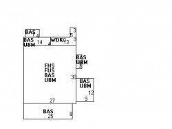 26 Wetherell St, Newton, MA 02464 floor plan