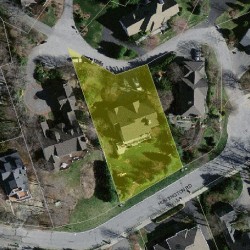 86 Huntington Rd, Newton, MA 02458 aerial view
