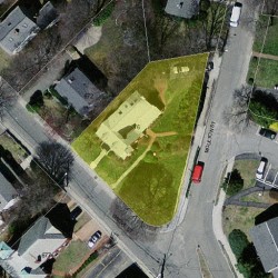 676 Grove St, Newton, MA 02462 aerial view