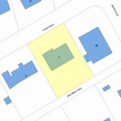 9 Orourke Path, Newton, MA 02459 plot plan