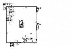 96 Arlington St, Newton, MA 02458 floor plan