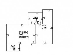 150 Gordon Rd, Newton, MA 02468 floor plan