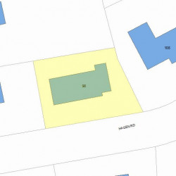 98 Hagen Rd, Newton, MA 02459 plot plan