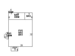 298 Waltham St, Newton, MA 02465 floor plan