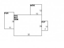44 Barbara Rd, Newton, MA 02465 floor plan