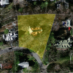 51 Montvale Rd, Newton, MA 02459 aerial view