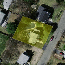 20 Village Rd, Newton, MA 02460 aerial view
