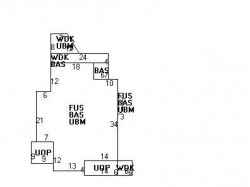 52 Eldredge St, Newton, MA 02458 floor plan
