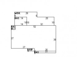 61 Great Meadow Rd, Newton, MA 02459 floor plan