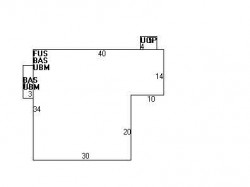 1083 Walnut St, Newton, MA 02461 floor plan