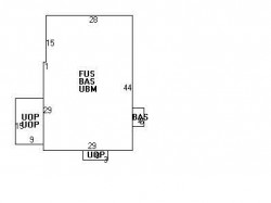 141 Parker St, Newton, MA 02459 floor plan