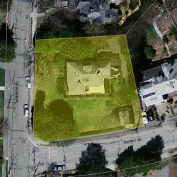 89 Windsor Rd, Newton, MA 02468 aerial view