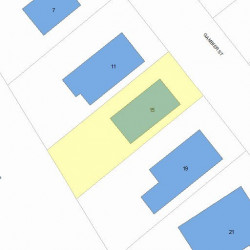 15 Gambier St, Newton, MA 02466 plot plan