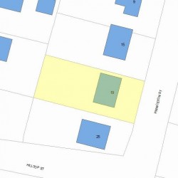 19 Princeton St, Newton, MA 02458 plot plan