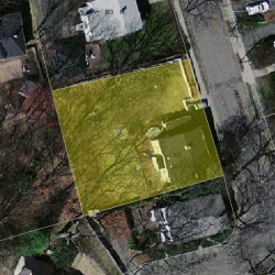 165 Harvard St, Newton, MA 02460 aerial view