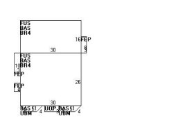 186 Adams St, Newton, MA 02460 floor plan