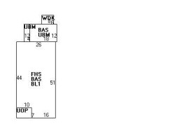 53 Bridge St, Newton, MA 02458 floor plan