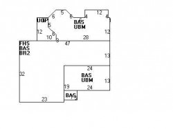42 Windermere Rd, Newton, MA 02466 floor plan