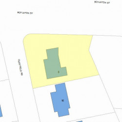 8 Olde Field Rd, Newton, MA 02459 plot plan