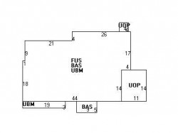 59 Fellsmere Rd, Newton, MA 02459 floor plan