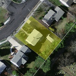 79 Spiers Rd, Newton, MA 02459 aerial view